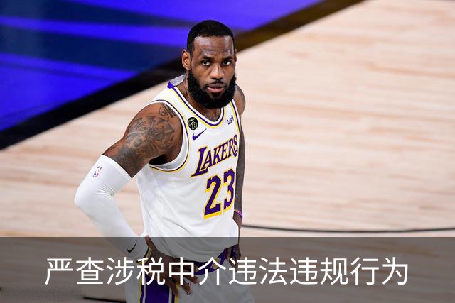 严查涉税中介违法违规行为